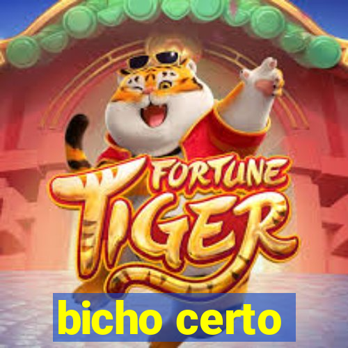 bicho certo